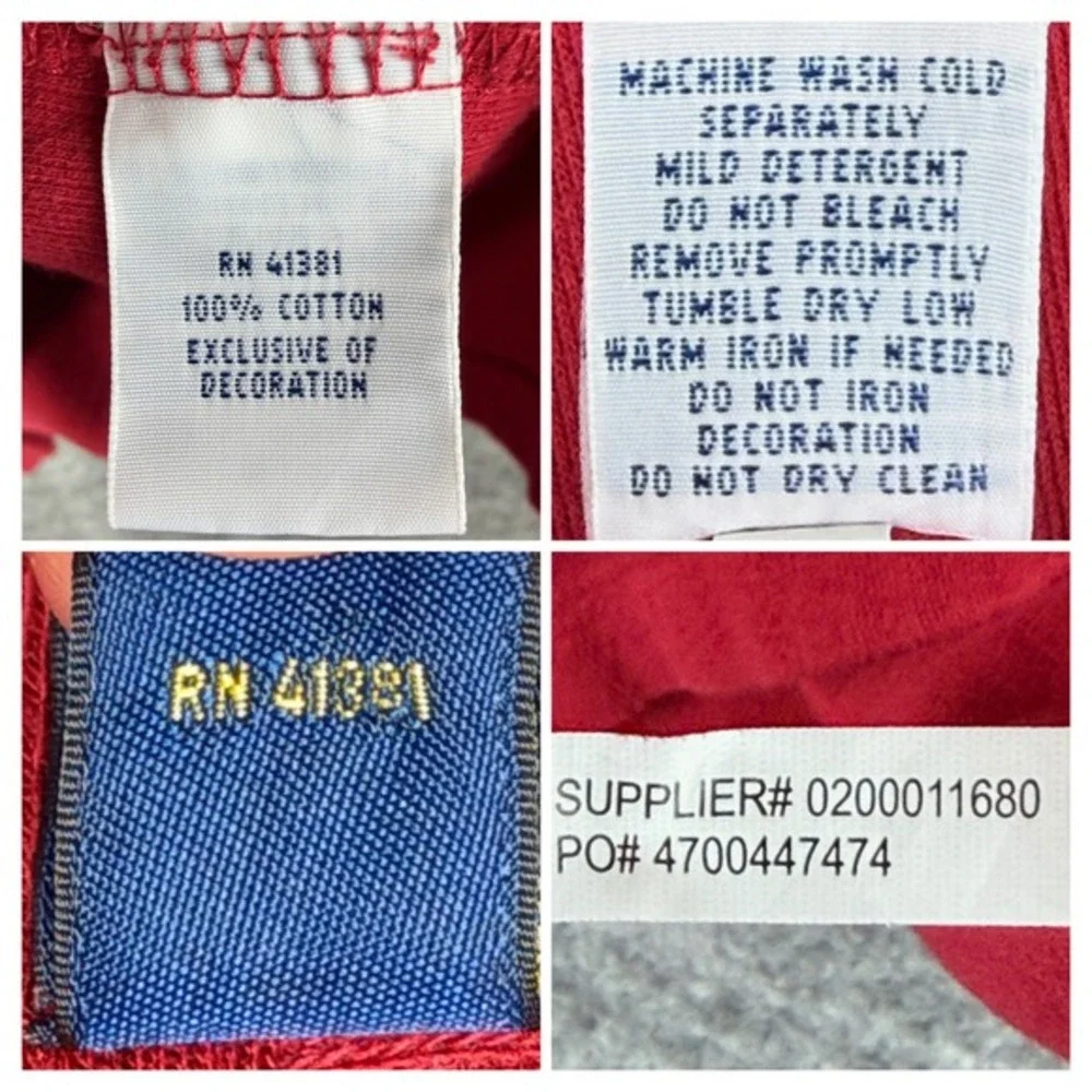 Polo Ralph Lauren Men's Size M Red Estate Rib Pony‎ Cotton 1/4 Pullover Sweater